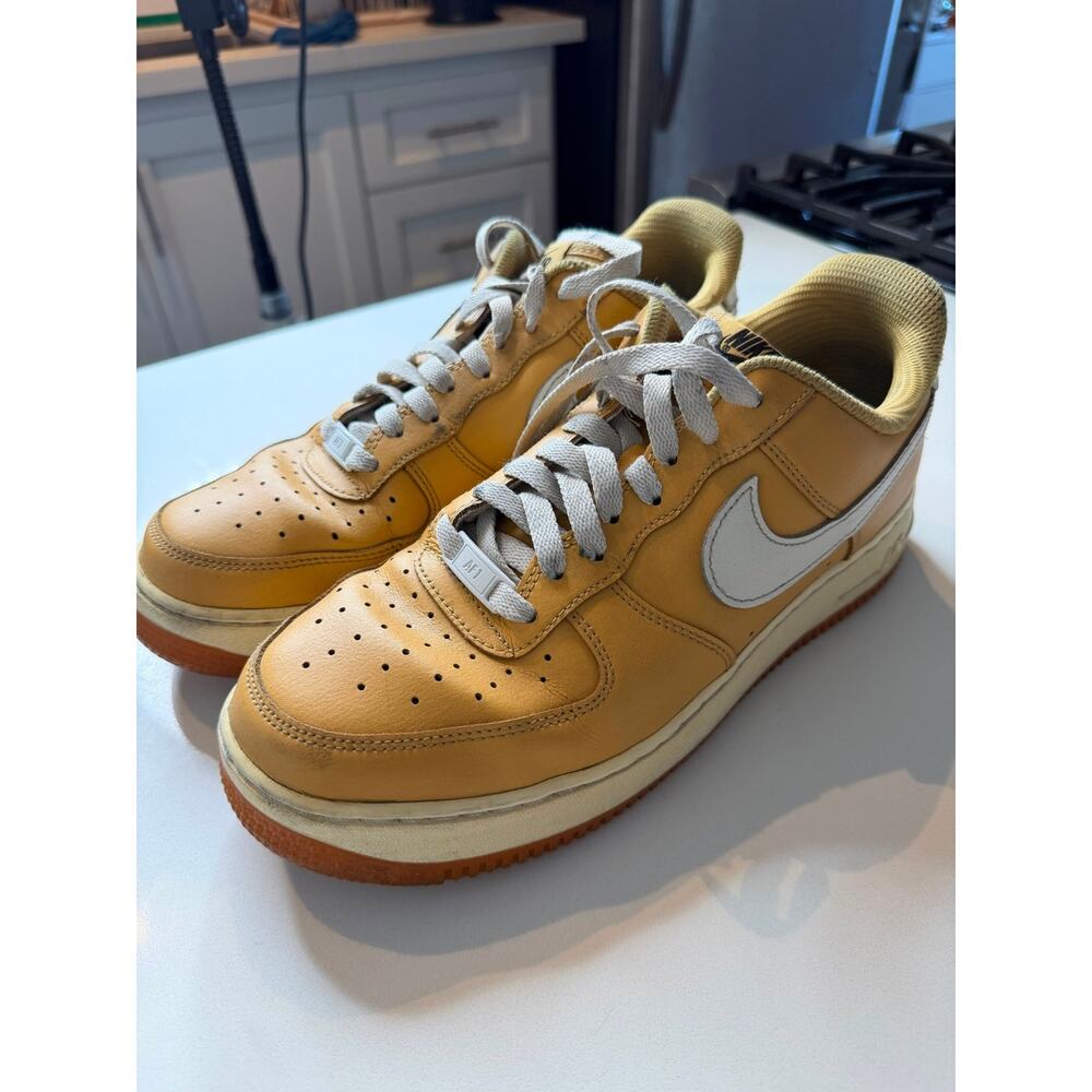 Nike Air Force 1 By You – Beige / White / Gum – Men’s Size 10